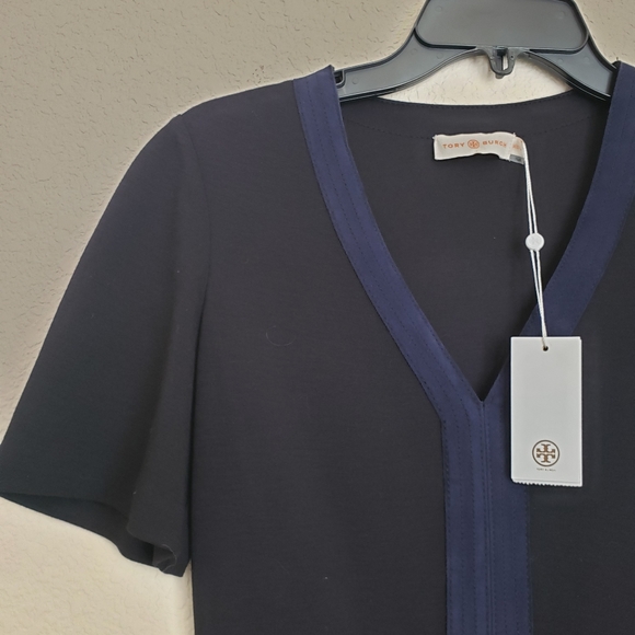 NWT TORY BURCH Black Sallare Tunic Dress - Picture 8 of 9